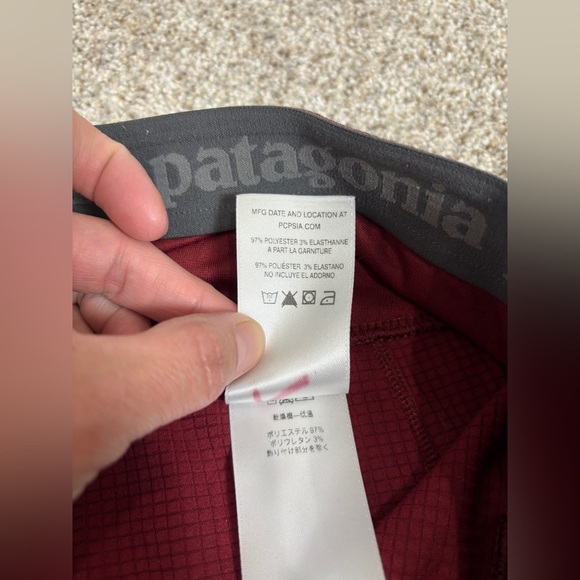 Patagonia Capilene Midweight Baselayer Leggings Size Small Mid Rise - Picture 7 of 13